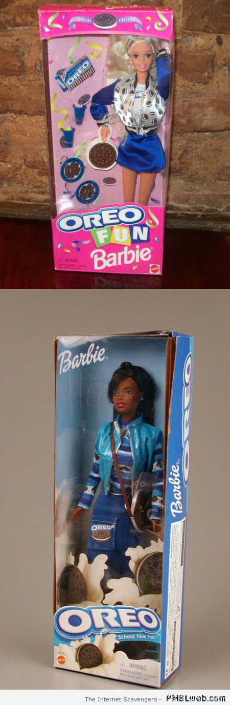 Oreo Barbie at PMSLweb.com