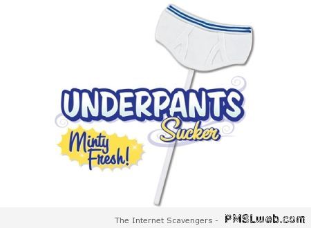 Underpants sucker at PMSLweb.com