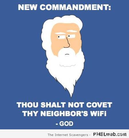 WIFI new commandment at PMSLweb.com