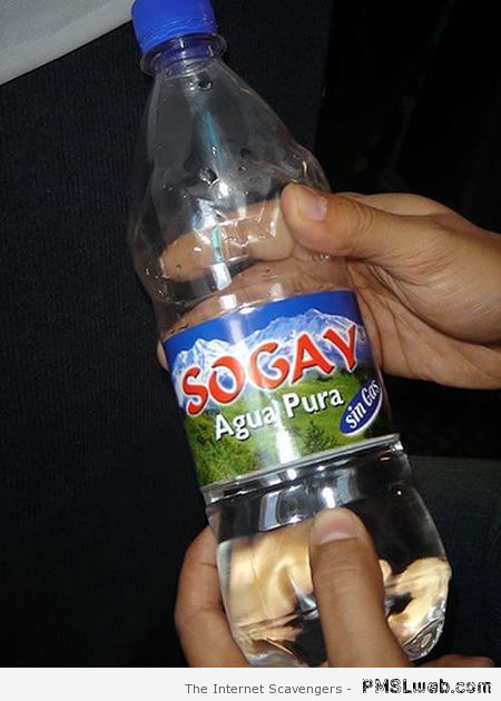 Sogay water bottle at PMSLweb.com