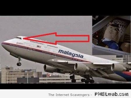 Malaysia Airlines pilot humor at PMSLweb.com