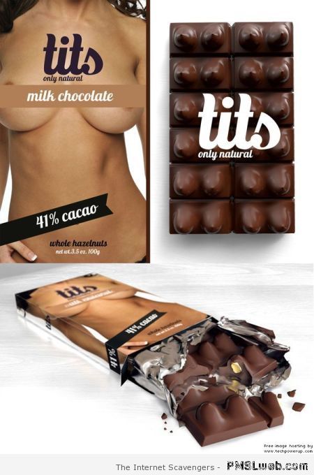 Chocolate tits – Wednesday fun at PMSLweb.com