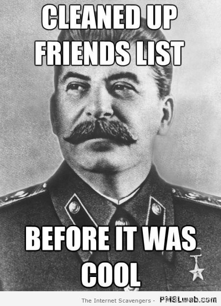 Funny hipster Stalin meme at PMSLweb.com