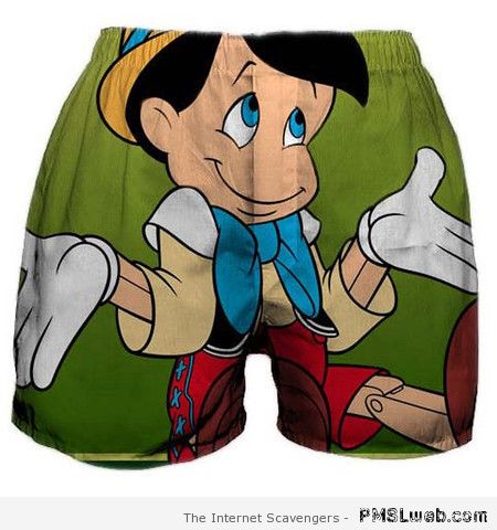 Funny Pinocchio shorts – Weekend lol at PMSLweb.com