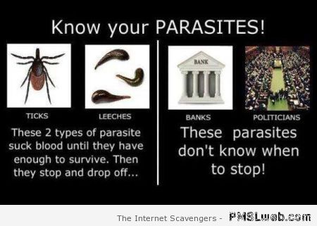 Know your parasites – Funny adult humor at PMSLweb.com