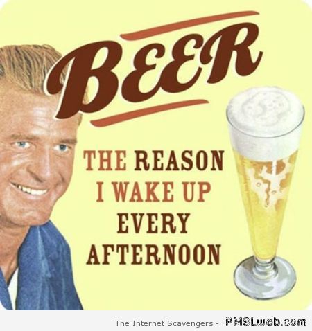 Vintage beer humor at PMSLweb.com