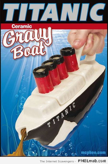 Titanic gravy boat at PMSLweb.com