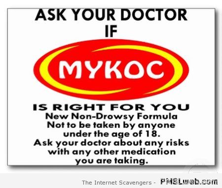 Ask your doctor if mykoc is right for you at PMSLweb.com