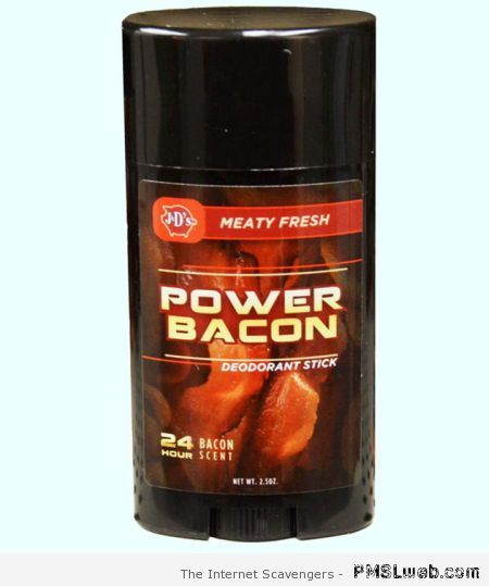 Bacon deodorant at PMSLweb.com