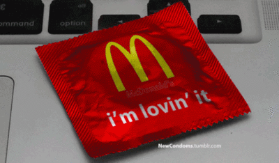 Funny condom brand slogans gif at PMSLweb.com