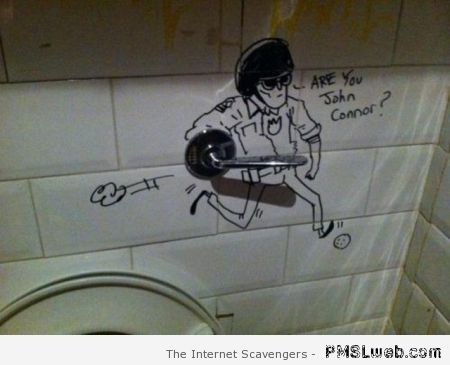 Are you John Connor toilet funny – Silly pictures at PMSLweb.com
