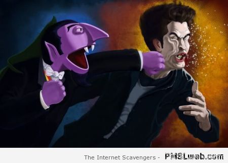 Count von Count vs Edward humor at PMSLweb.com