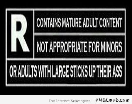 Rated R funny � Hump day nonsense at PMSLweb.com