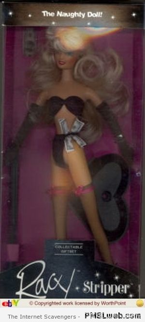 Stripper doll on Ebay at PMSLweb.com