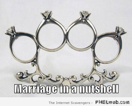 Marriage in a nutshell meme – Funny Saturday at PMSLweb.com