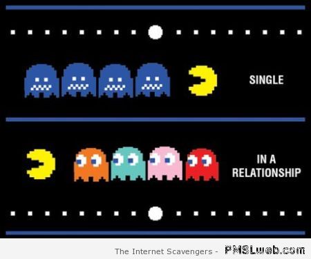 Pacman single versus in a relationship at PMSLweb.com