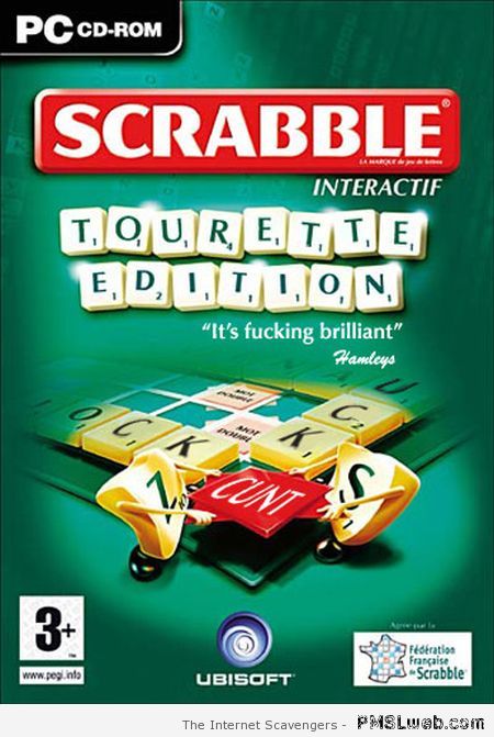 Scrabble tourette’s edition at PMSLweb.com