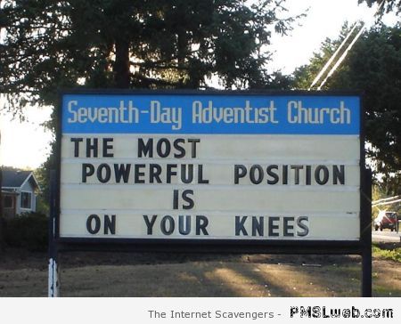 The most powerful position humor at PMSLweb.com