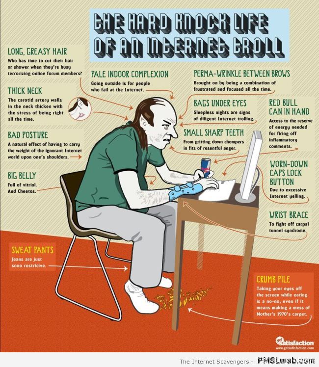 Anatomy of an internet troll at PMSLweb.com