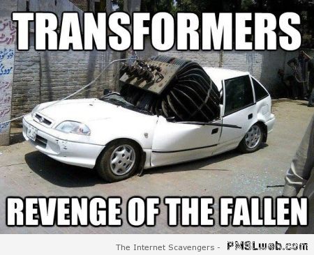 Transformers revenge of the fallen meme at PMSLweb.com