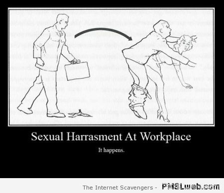 Sexual harassment humor at PMSLweb.com