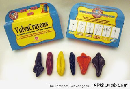 Vulva crayons – Funny images at PMSLweb.com