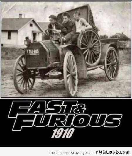 Vintage fast and furious – Crazy Friday at PMSLweb.com