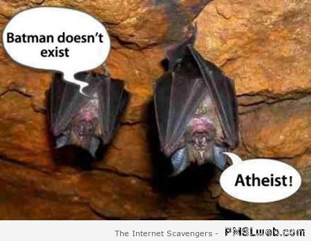 Atheist bat humor at PMSLweb.com