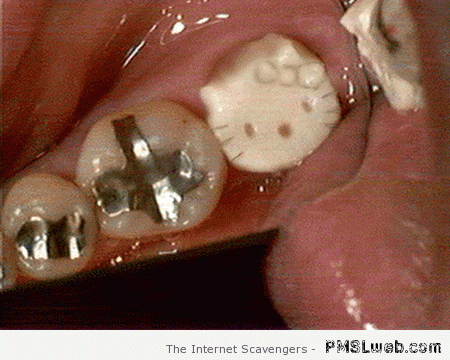 Hello kitty tooth at PMSLweb.com