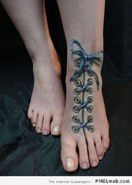 Fabulous foot tattoo – Best and worst tattoos at PMSLweb.com