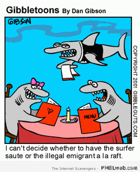Shark humor – Weekend lolz at PMSLweb.com