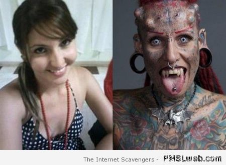 Why did she do this tattoo – Best and worst tattoos at PMSLweb.com