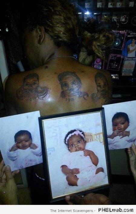 Tattoo of children fail – Best and worst tattoos at PMSLweb.com