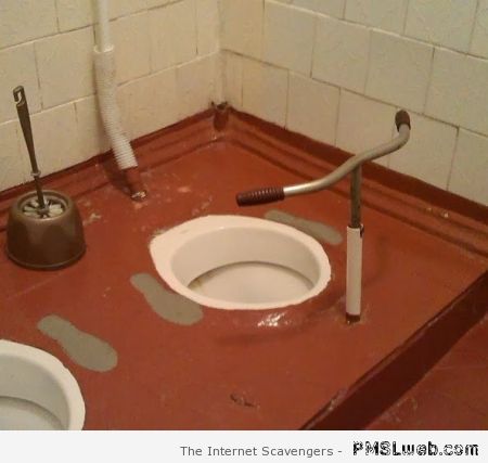 Funny toilet at PMSLweb.com