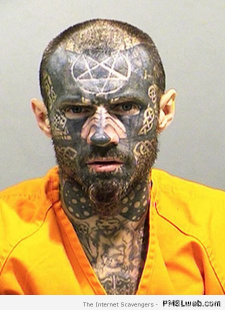 Epic face tattoo fail at PMSLweb.com