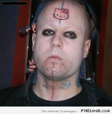 Ugly face tattoo – Best and worst tattoos at PMSLweb.com