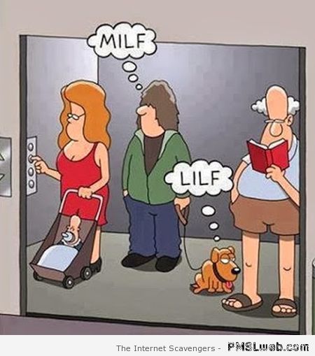 MILF for dog funny cartoon – Monday madness at PMSLweb.com