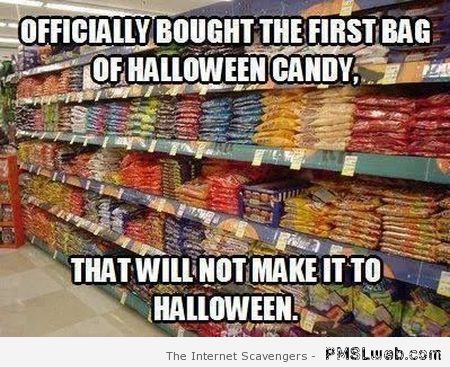 Halloween candy meme at PMSLweb.com