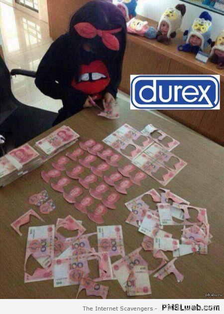 Funny fake Durex poster at PMSLweb.com