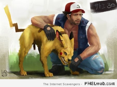 Pikachu and Ash now at PMSLweb.com