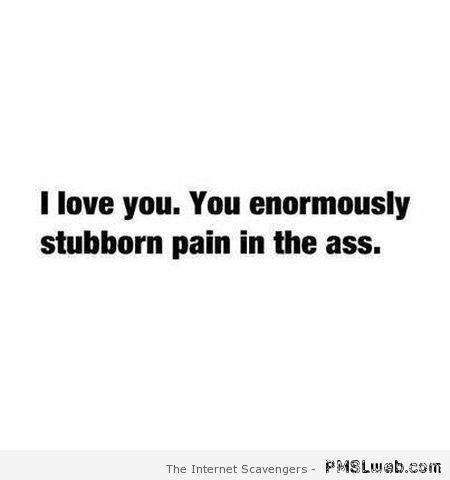 I Love You Funny Quote