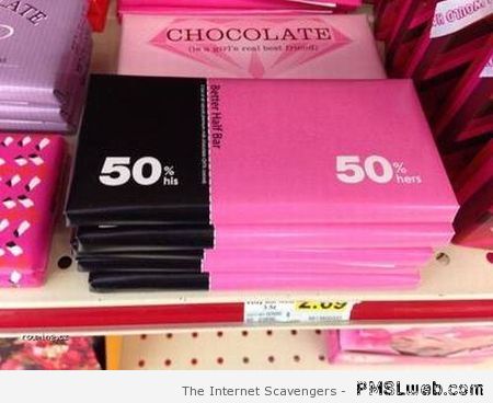 Chocolate sexism at PMSLweb.com