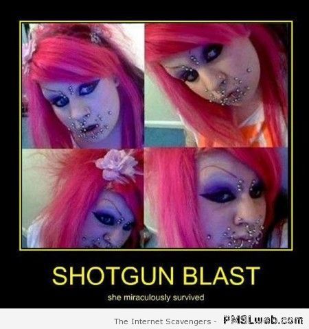 Shotgun blast humor at PMSLweb.com