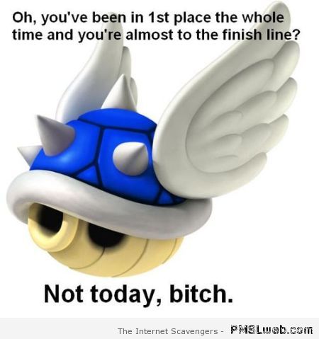 Funny Mario Kart meme at PMSLweb.com