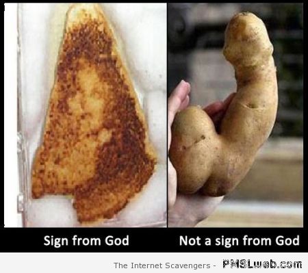 Sign of God humor at PMSLweb.com