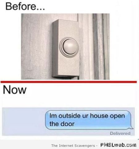 Doorbell humor – Friday craze at PMSLweb.com
