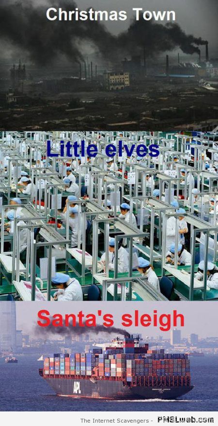 The truth about Santa meme at PMSLweb.com