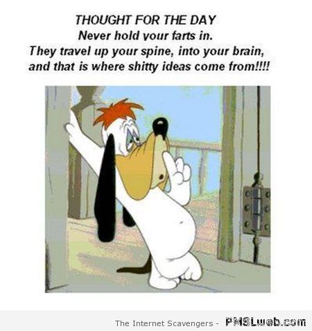 Funny thought of the day at PMSLweb.com