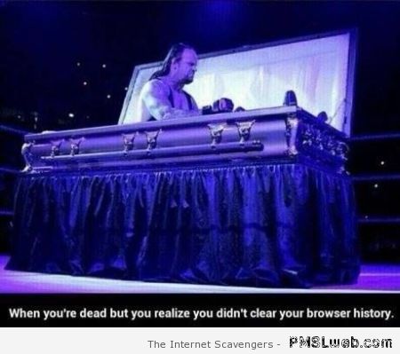 When you're dead browser history at PMSLweb.com
