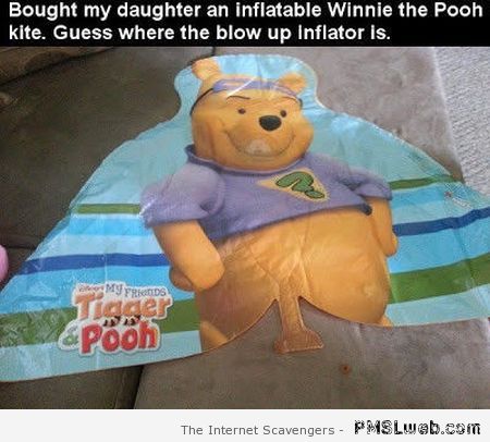 Winnie the Pooh kite fail at PMSLweb.com